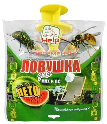 HELP Ловушка для МУХ и ОС, 21х21см /80105/